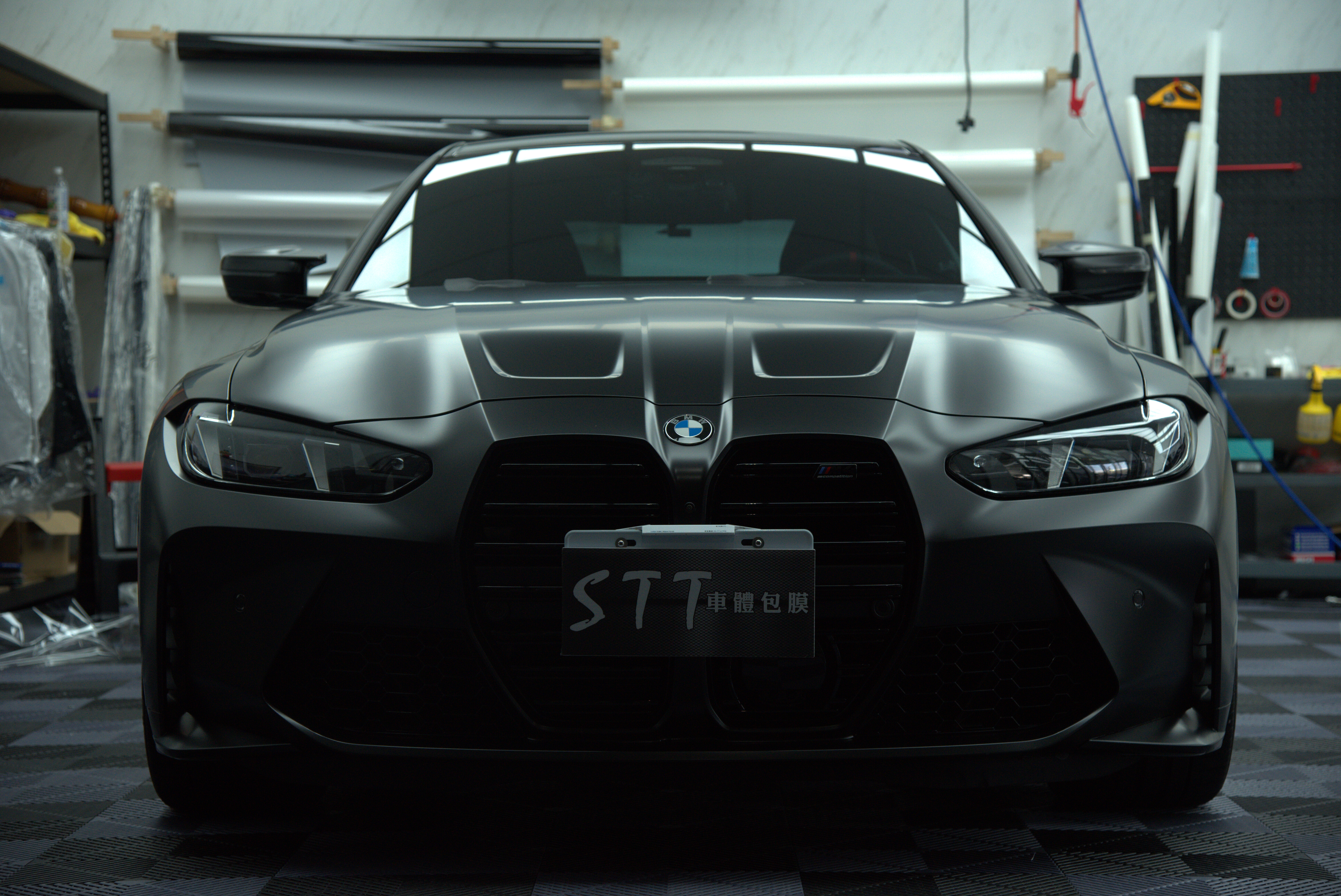 BMW M4 全車消光黑